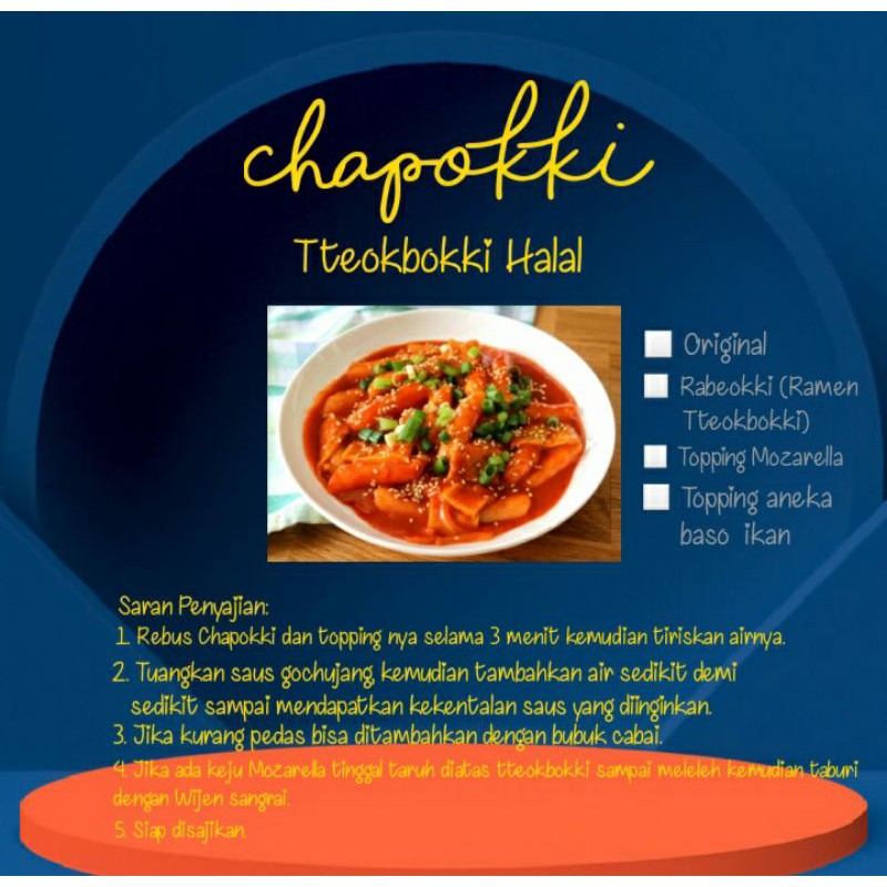

Chapokki Tteokbokki Halal