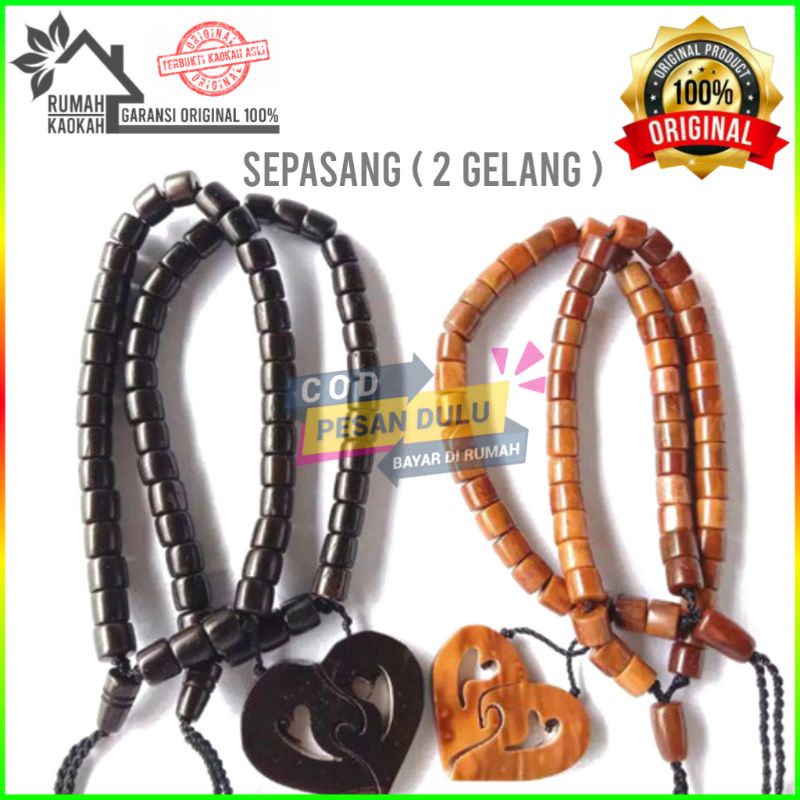 Gelang Kokka Kaukah Kaoka Kaokah Couple Love Pasangan Pria Wanita Motif Marjan Murah