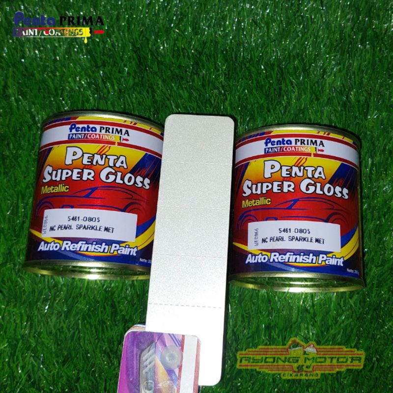 Cat Penta Super Gloss/Cat Duco 0805 NC Pearl Sparkle Met (Mutiara Kasar)