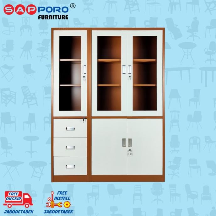 

Af03 Filing Cabinet / Lemari Arsip Besi Jumbo Sapporo Frankfurt - Fawn Ririsefta