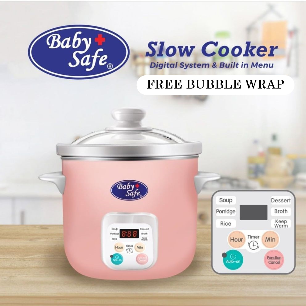 Baby Safe Slow Cooker 1,5 L With Auto Menu LB06D Makassar