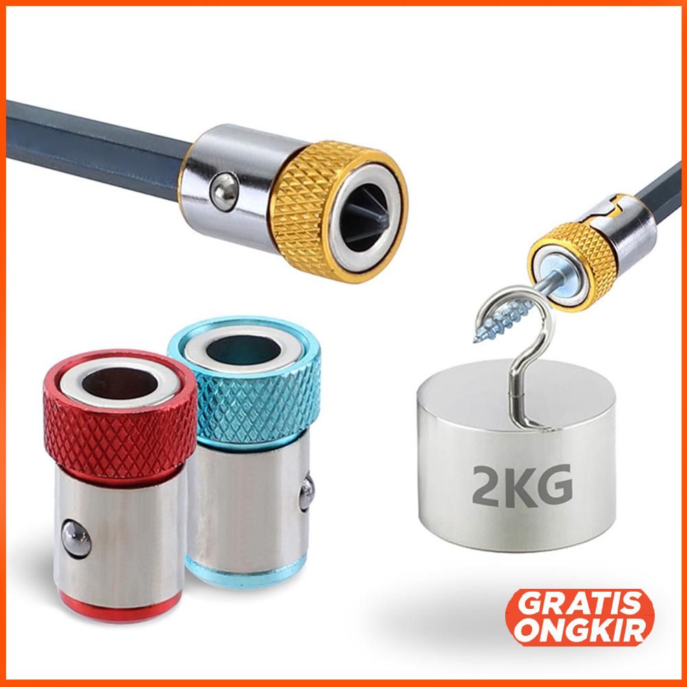 Konektor Ring Magnetizer Alat Pembuat Magnet Obeng JM2