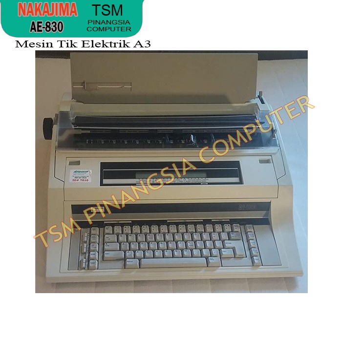 

NAKAJIMA AE-830 Mesin Tik Elektrik A3