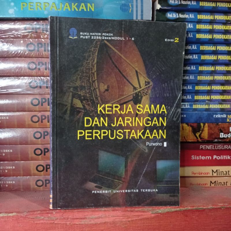 

kerja sama dan jaringan perpustakaan penerbit universitas terbuka