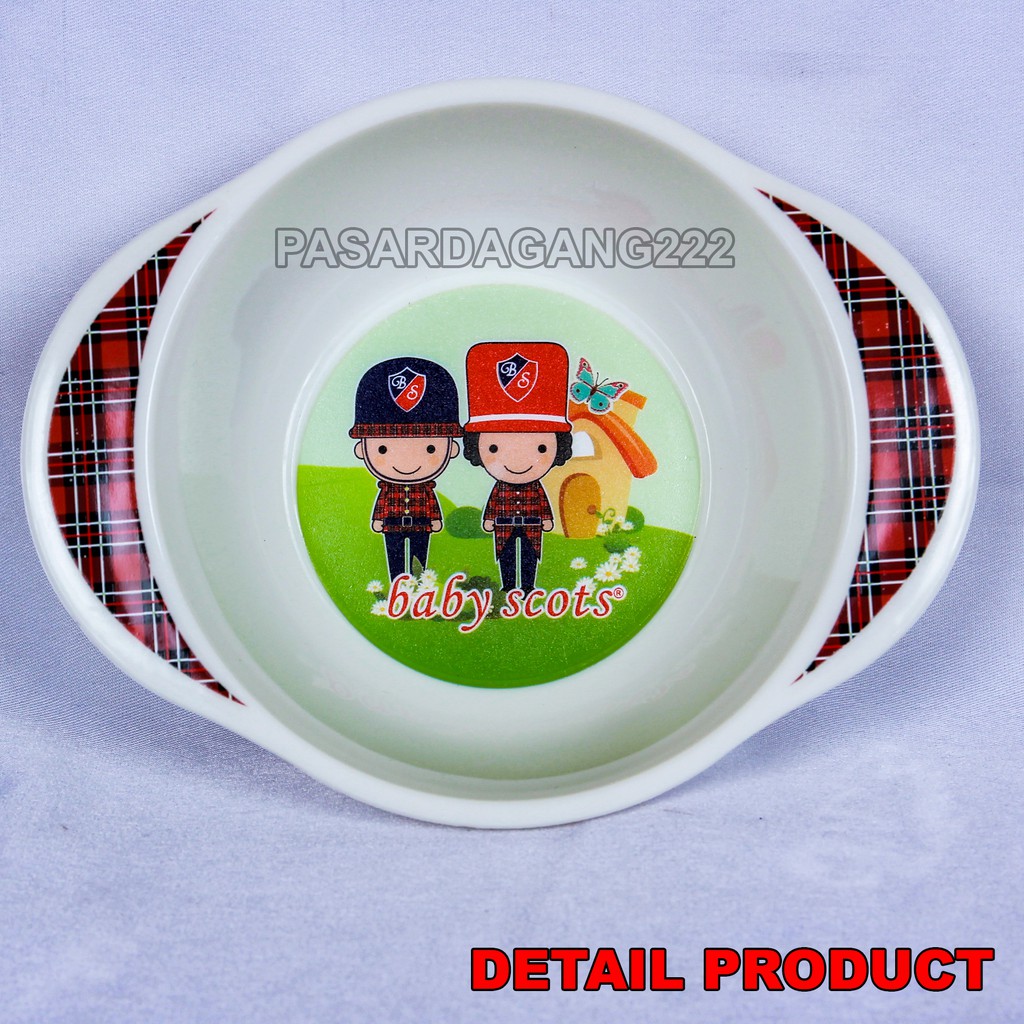 Tempat Makan Bayi Baby Scots / Feeding Set Baby Scots - FS001