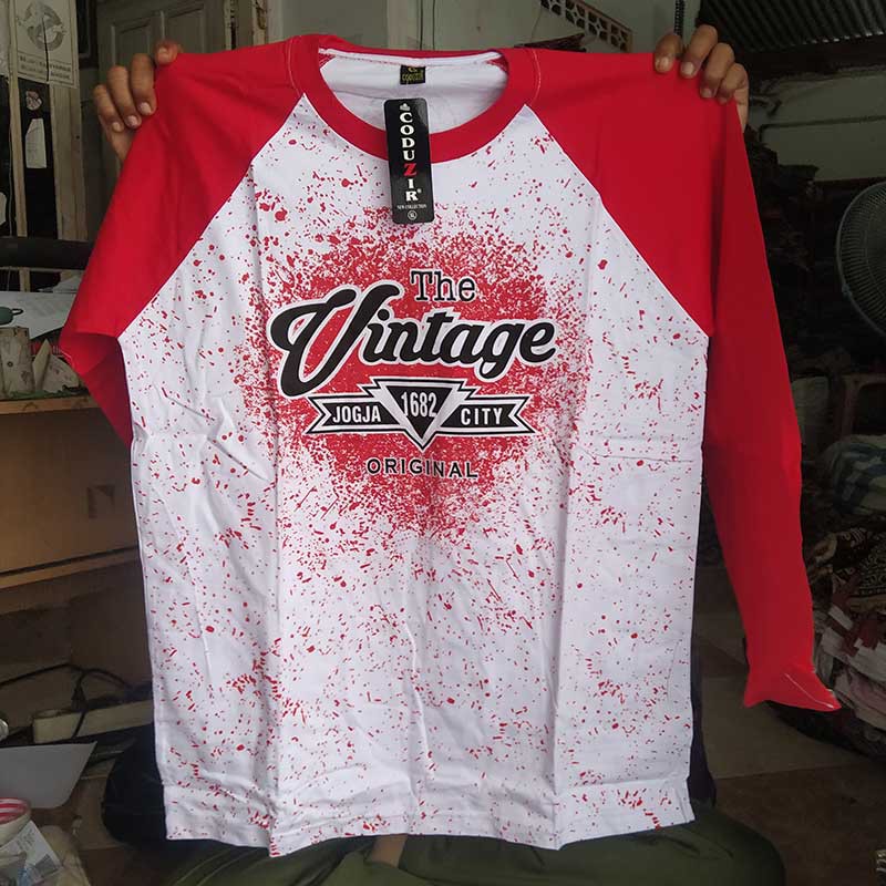 Kaos Lengan Panjang The Vintage Jogja City