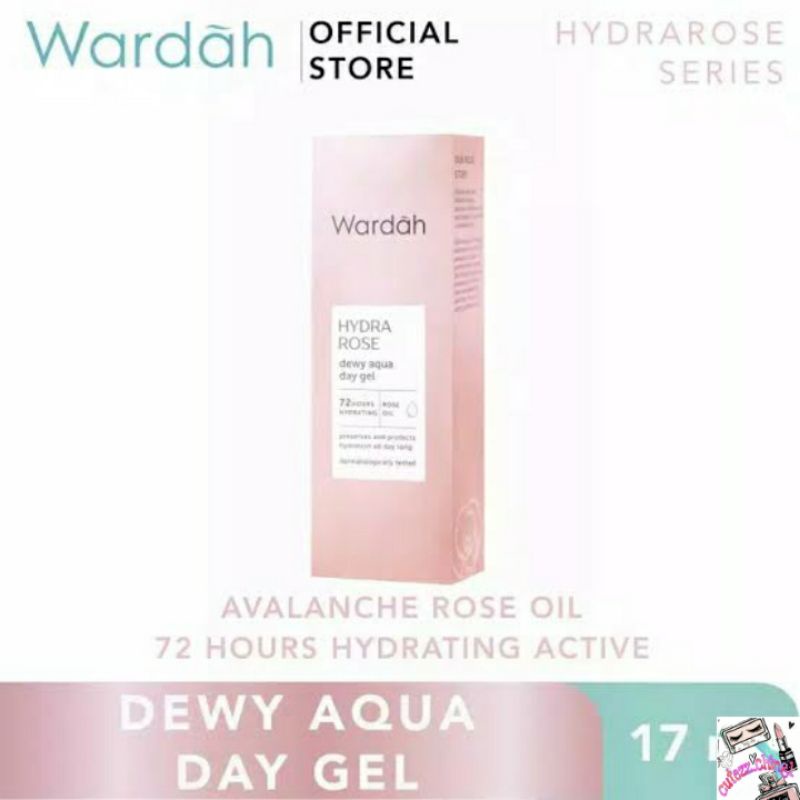 ☃Cutezz_Ching1☃Wardah Hydra Rose Dewy Aqua Day Gel 17ml