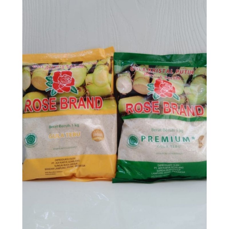 

gula pasir rosebrand kemasan 1kg
