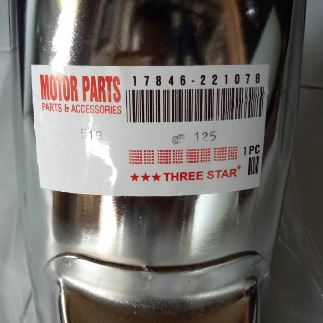 Slebor belakang CB 125 treestar