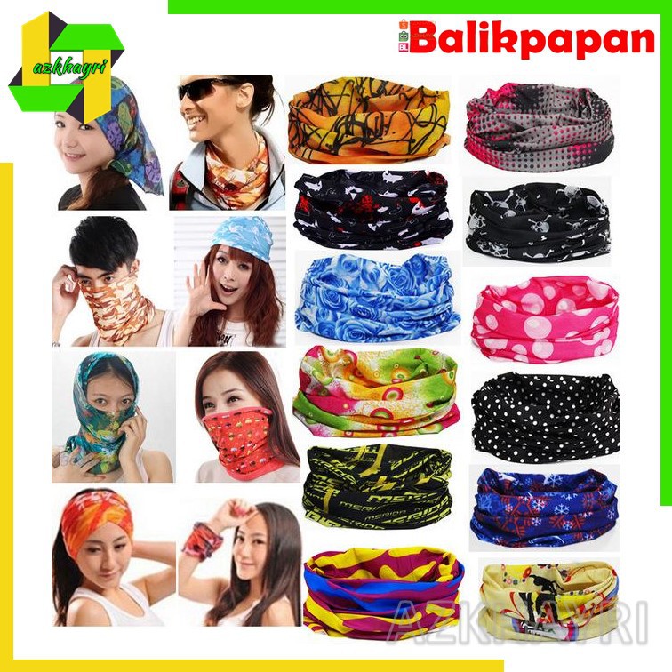 Buff Bandana Masker Multifungsi Serbaguna Ringan Elastis