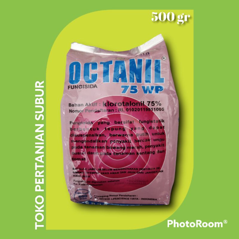 Octanil 75 WP kemasan 500 gram (Fungisida)
