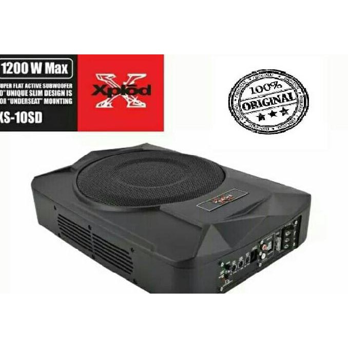 Subwoofer Kolong slim Xplod 10" XS-10SD