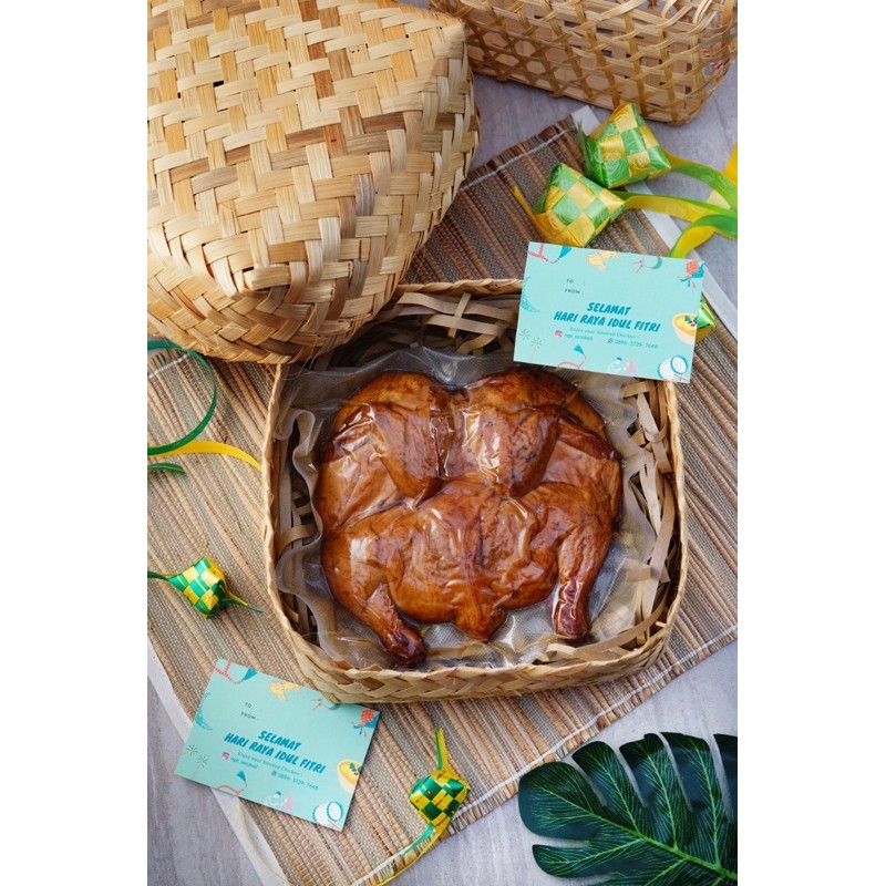 

hampers lebaran ayam asap - parsel lebaran - gojek/ grab only