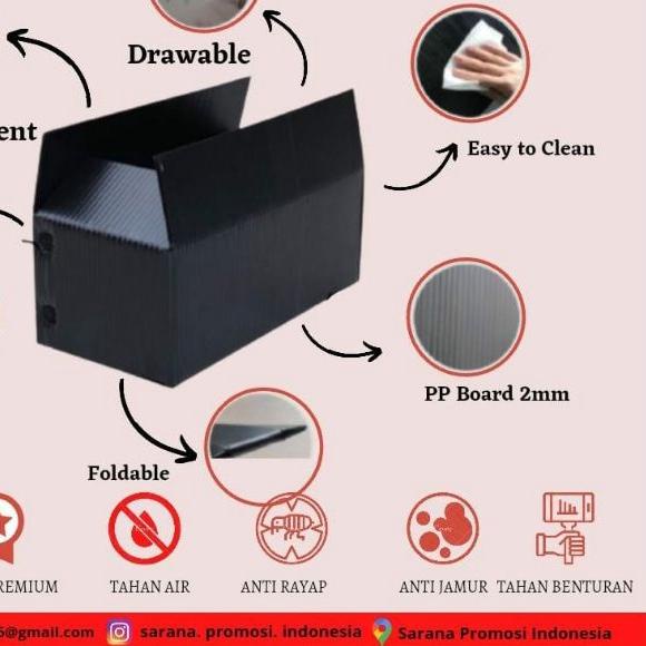 

box packing plastik uk.60x30x40 / box kardus packing tahan air dan awet