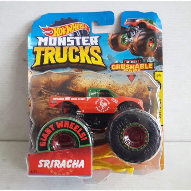 Monster Truck Hot Wheels Sriracha