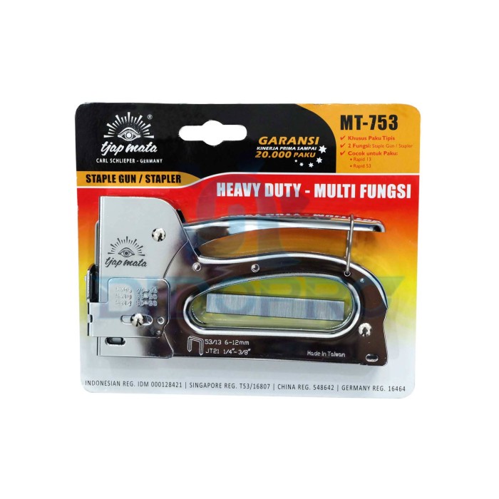 

STOK TERBATAS Staples / Staple Gun / Stapler Tjap Mata / Eye Brand MT753