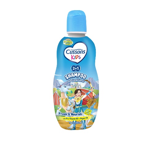 CUSSONS KIDS SHAMPOO 100 ml - 200ml / Cusson Sampo Anak