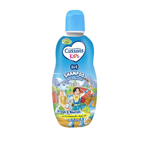 CUSSONS KIDS SHAMPOO 100 ml - 200ml / Cusson Sampo Anak