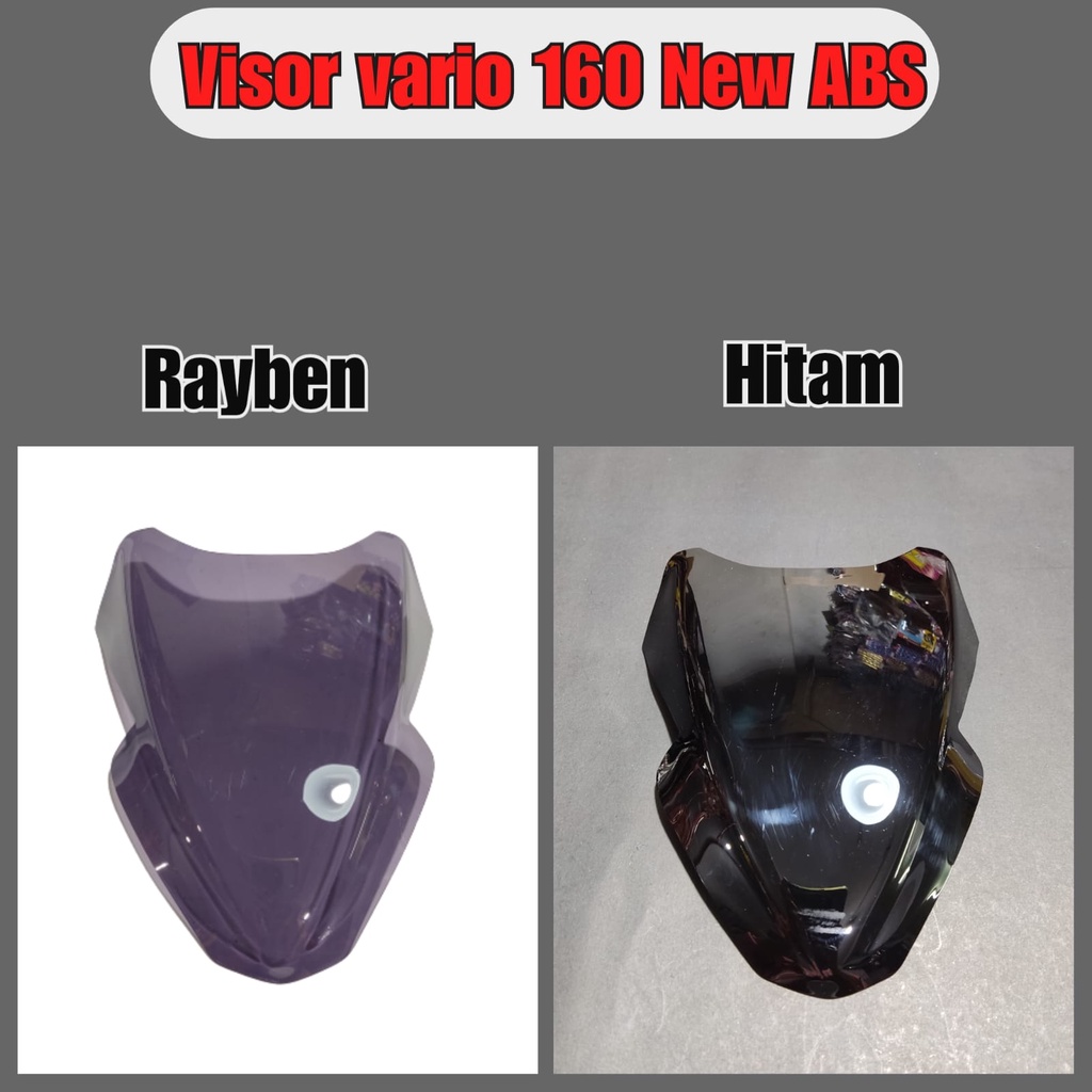 visor vario 160 new abs windshield vario 160 abs