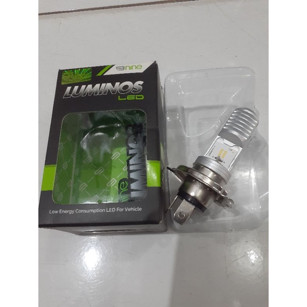 LAMPU DEPAN LED VIXION H4 MH1 6SISI LUMINOS AC DC 8V 72V  WARNA PUTIH