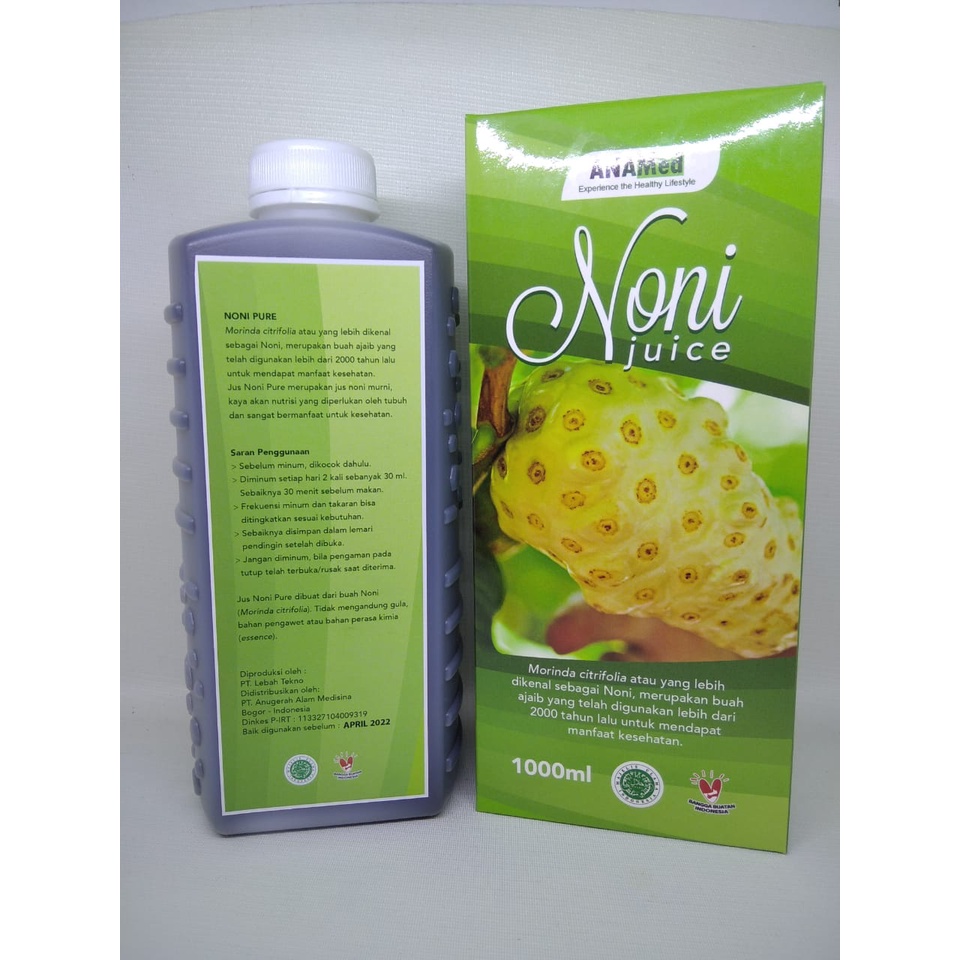 

Noni Pure Anamed Jus Juice Mengkudu Noni obat Herbal Stroke Jantung Diabetes