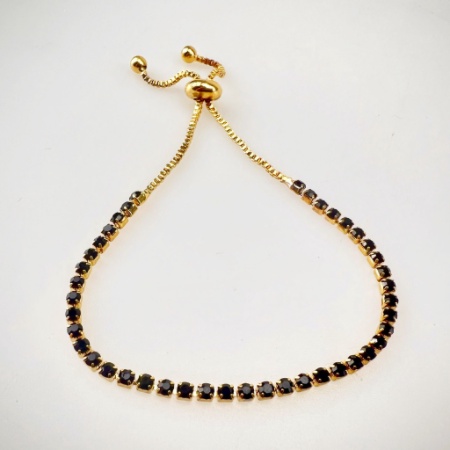 AZ036 【COD】 Gelang titanium lilit tinju anti karat dan tidak mudah luntur-AZ183-Hitam