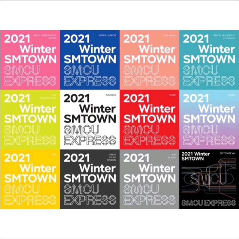 Album SMCU EXPRESS AESPA NCT RED VELVET (Baca Deskripsi sebelum CO)