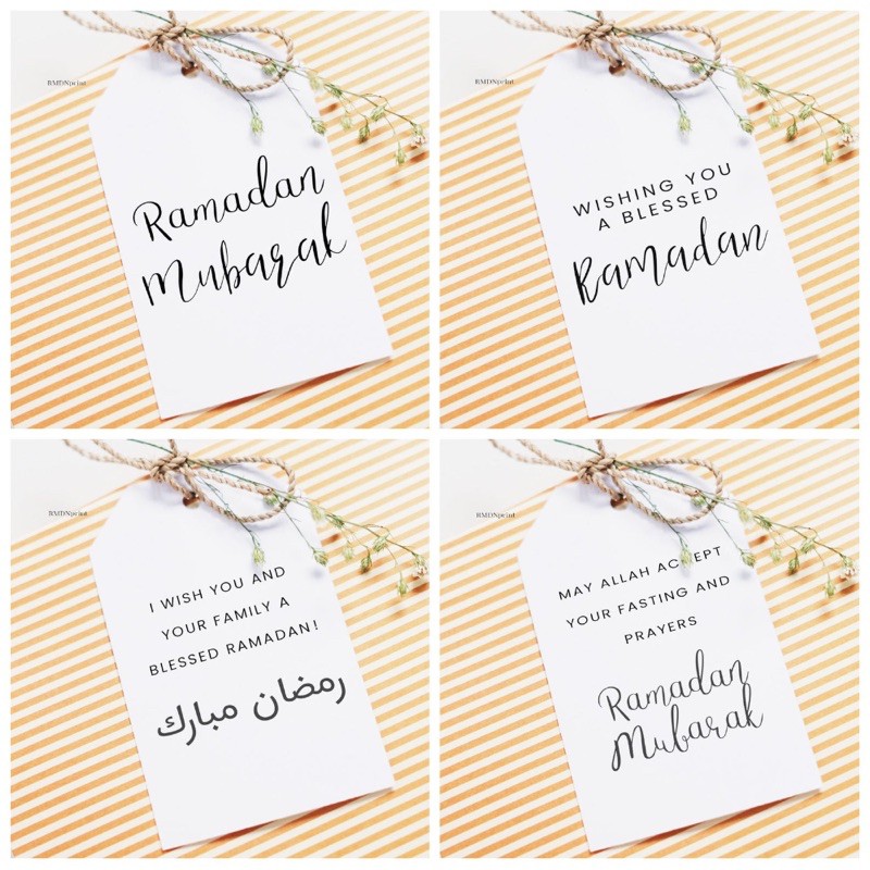 

RAMADAN TAG//TAG IDUL FITRI (50pcs)