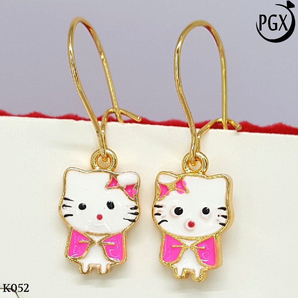 PGX Anting Anak Xuping Aksesoris Perhiasan Lapis Emas Premium - K052