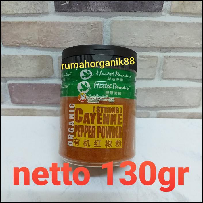 

Ready - Organic Cayenne Pepper Powder 130 Gr By Health Paradise