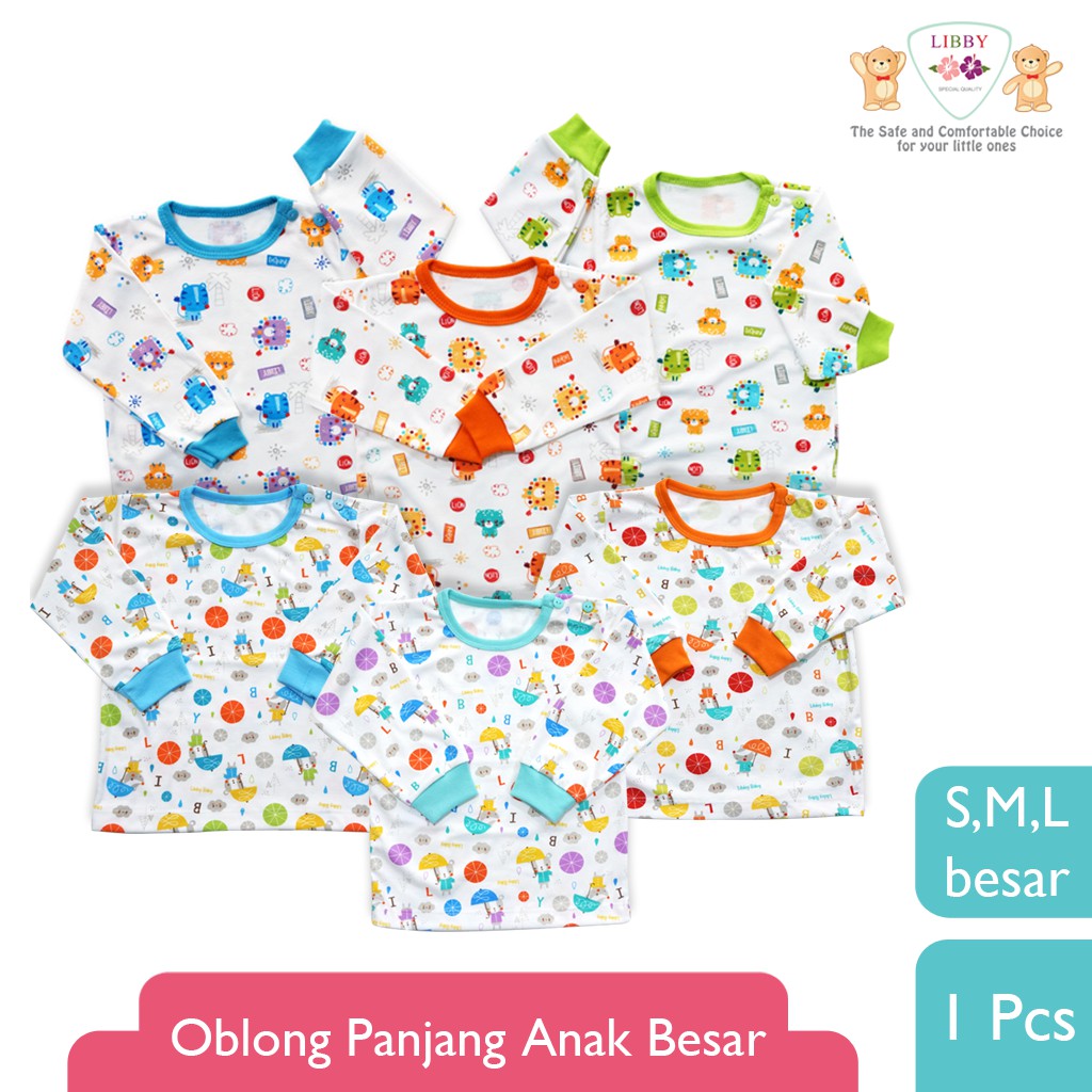 LIBBY SALE 1 PCS Oblong Panjang Anak Besar Motif (1 pcs