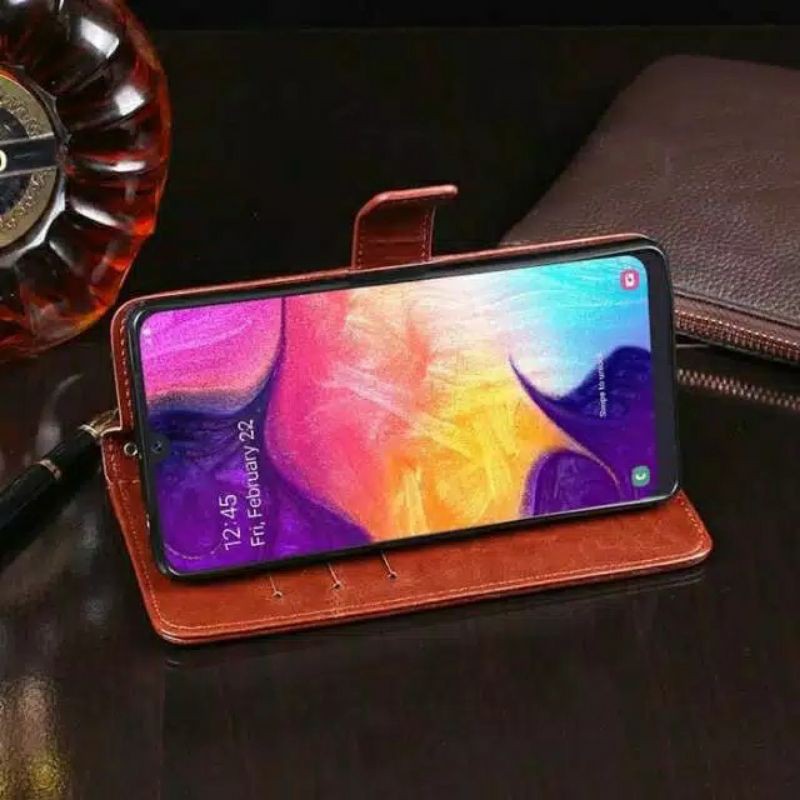 Samsung S20FE Flip Cover Leather Case Kancing Buka Tutup SoftCase Silikon