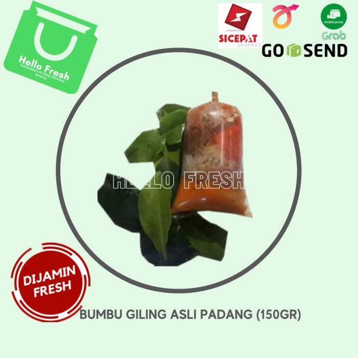 

Bumbu Giling Asli Padang (150gr)