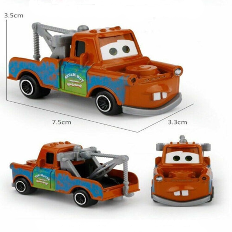 6PCS/Set Disney Pixar Cars Toys Lightning Mcqeen Racer Model Cars Toy Set Collectibles Gift For Kid