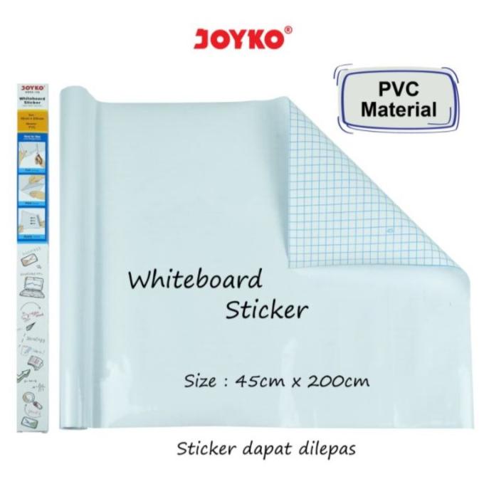 

------] Stiker Sticker Papan Tulis Putih Whiteboard Sticker Joyko WBSK 150