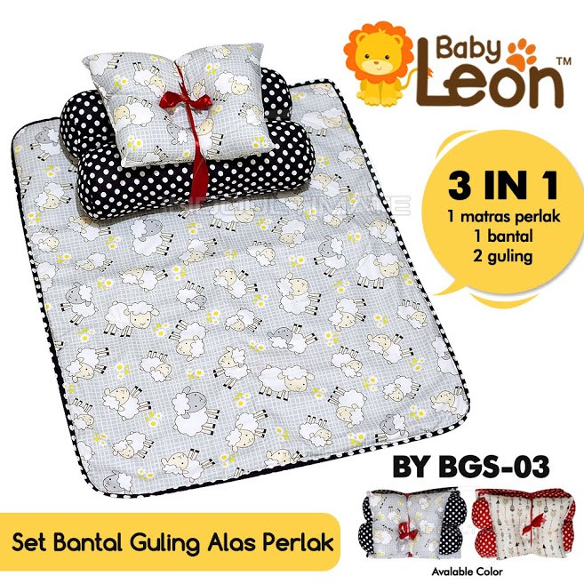 Tempat Tidur Bayi 3in1 kasur bayi + bantal guling kasur lantai bayi BY BGS-03