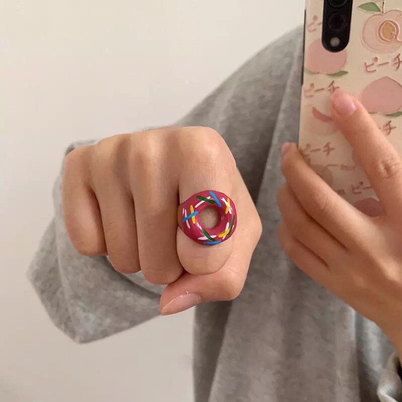 𝒅𝒐𝒏𝒖𝒕𝒔 𝒓𝒊𝒏𝒈 - cincin aesthetic unisex