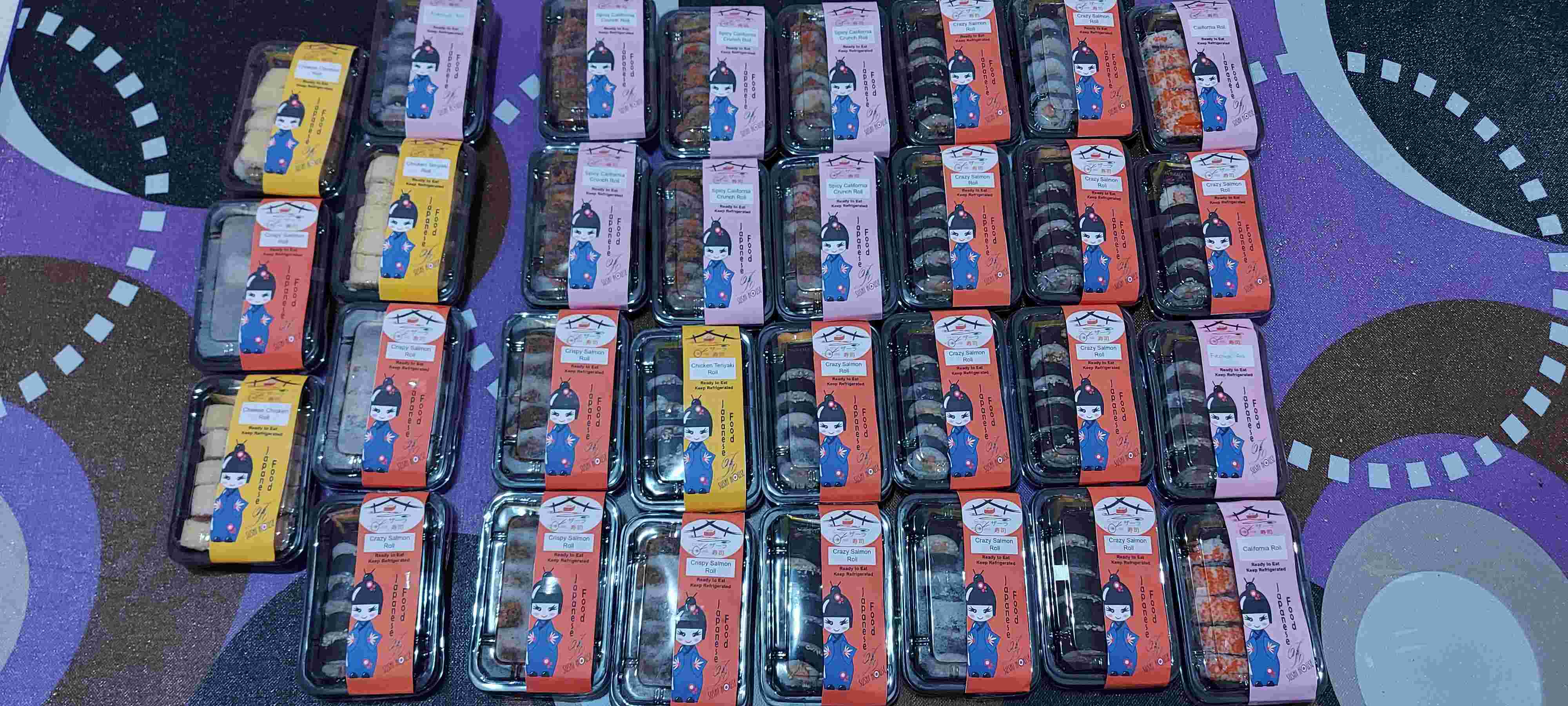 Tray Sushi - Easypack - Mika Kue Sushi - Isi 100 Set