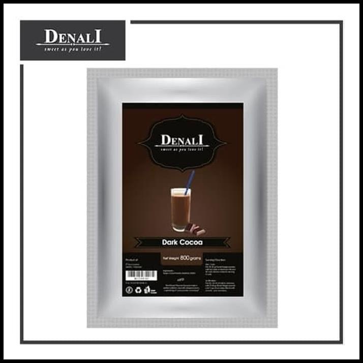 

Powder Dark Cocoa Denali 800Gr Bubuk Minuman Dark Chocolate Enak Halal