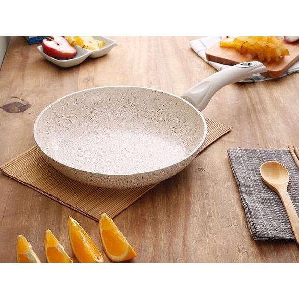 Nikmati Kuali Keramik Wajan Full Keramik Teflon Frying Pan Ceramic Marble Indu Hemat