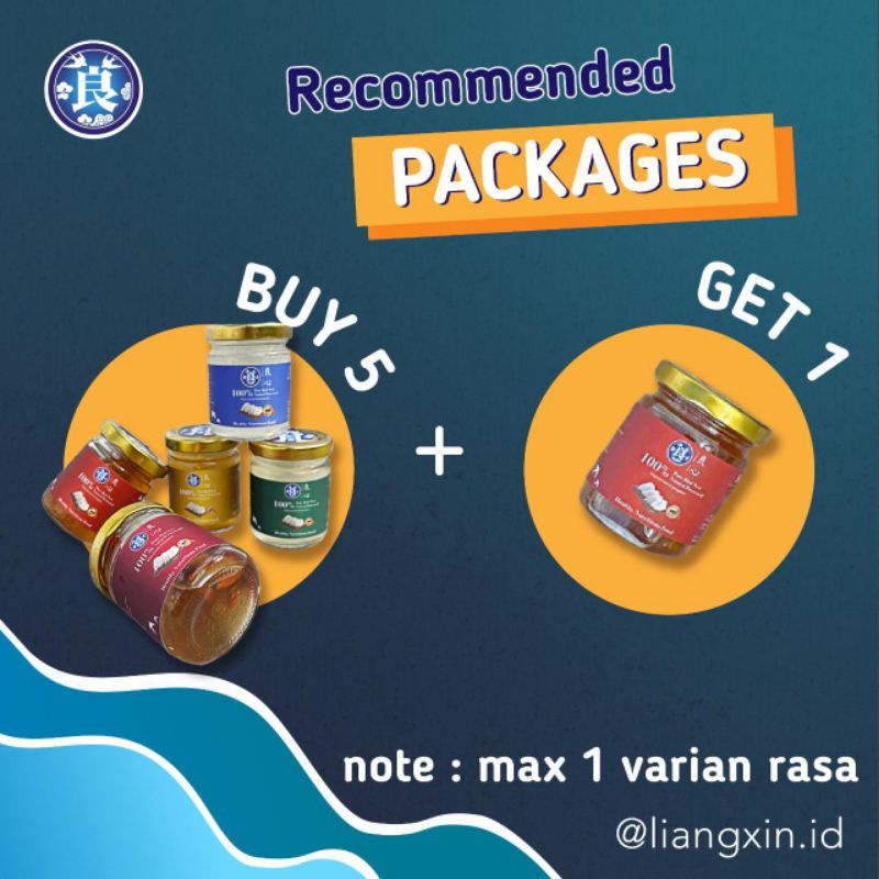 

MINUMAN SARANG BURUNG WALET LIANGXIN.ID BUY 3 GET 1 READY TO DRINK KONSENTRASI TINGGI TANPA PENGAWET