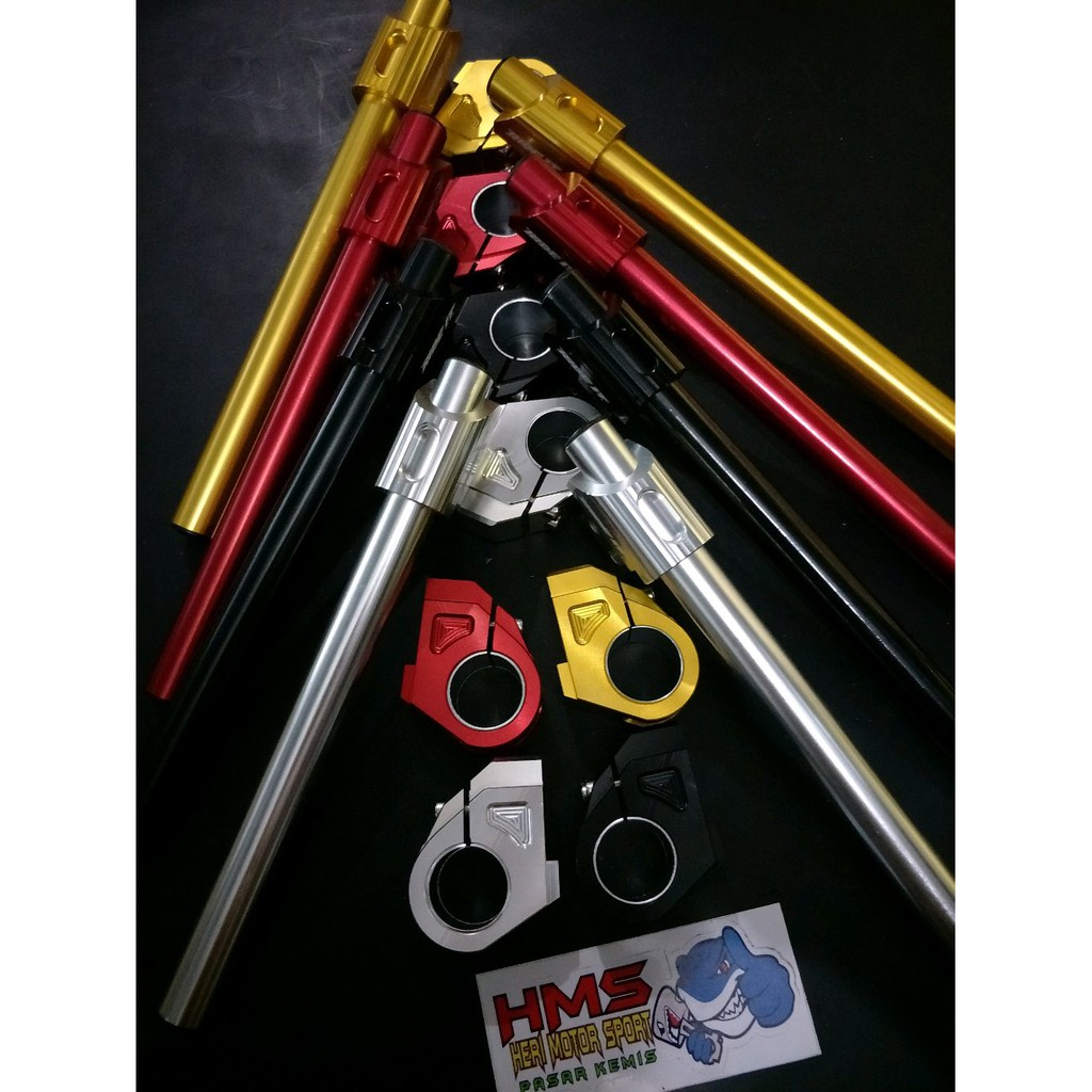 Stang Jepit Variasi Ride it Model KTC Motor R15 - Vixion Old - Ne