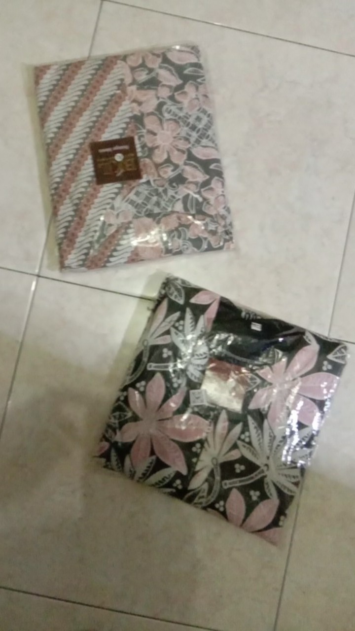 Tey-17 Batik Wanita Asj Sa Hrb026 Kenogo Kemeja Tosca Pendek