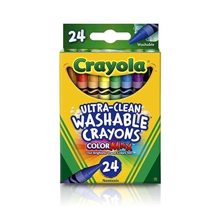 

Crayola Washable Crayon 24Ct