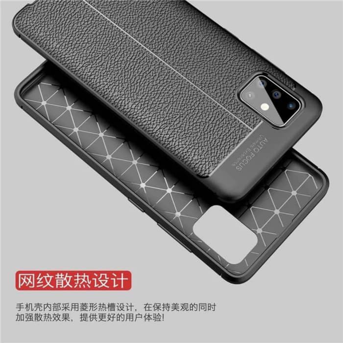 VIVO Y83/Y81/Y71/Y69/Y65/Y59/Y55/Y51/Y31/Y21 CASE SOFTCASE AUTO FOKUS KULIT JERUK