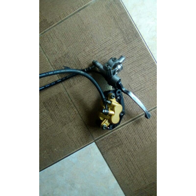 Rem Depan Set Kaliper Ori/Jupiter MX/Jupiter Z/Vega R New ZR/Cakram Assy Depan Jupiter/Kaliper Ori
