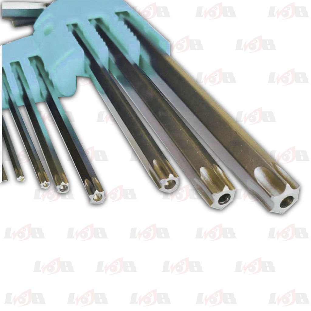 Kunci L Set Stamvick Hexagonal Bintang Key Wrench Hex Kombinasi 9pcs