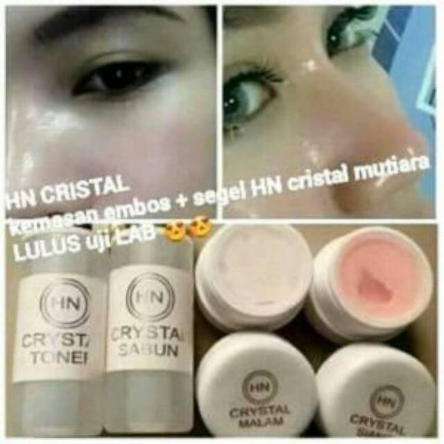 Cream Hn Cristal Asli 100%