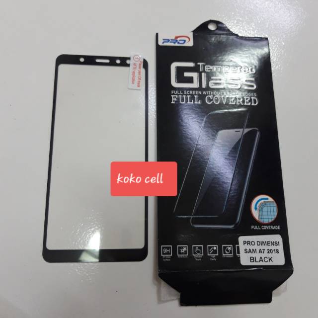 Tempered glass samsung A7 A750 2018.ready
