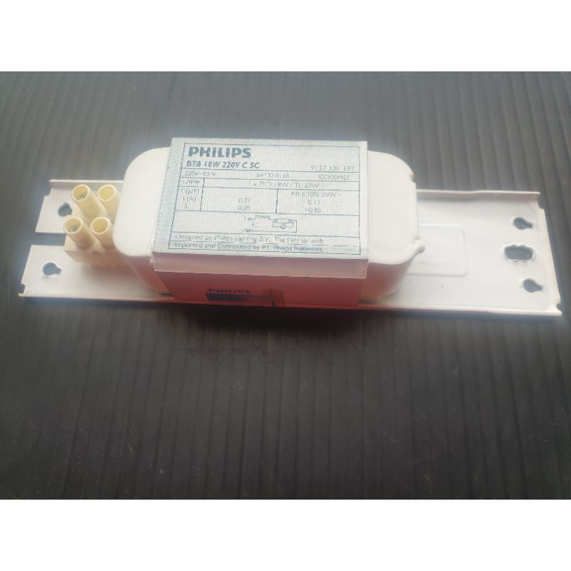 Travo ballast lampu TL 18W philips